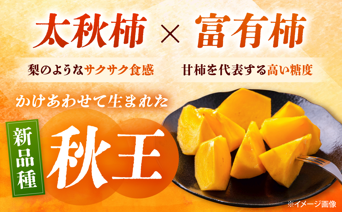 【先行予約】福岡産ブランド 秋王柿 約1.5kg(4-6玉) 吉富町/南国フルーツ株式会社 [BGAG015] フルーツ 果物 くだもの 柿 かき 種なし たねなし 秋王 ふるさと納税 福岡県