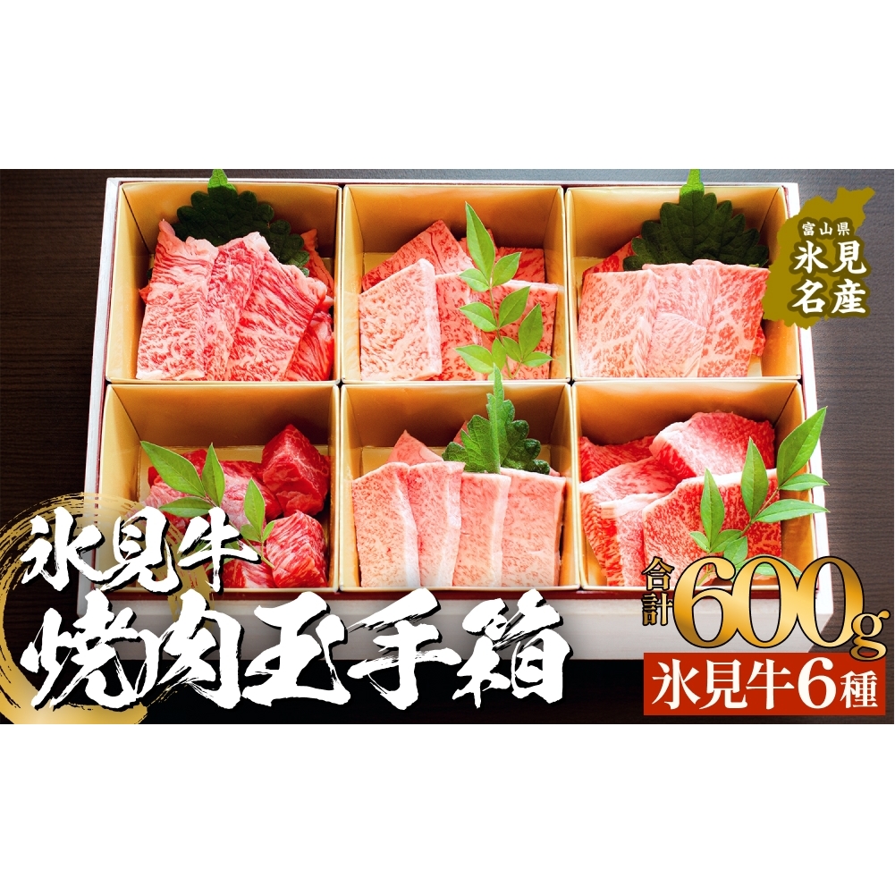 氷見牛焼肉玉手箱 牛肉 焼肉 BBQ アウトドア ロース カルビ 富山県 氷見市