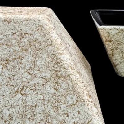 ふるさと納税 高野町 角小鉢(マット仕上げ)M　純白 |  | 01