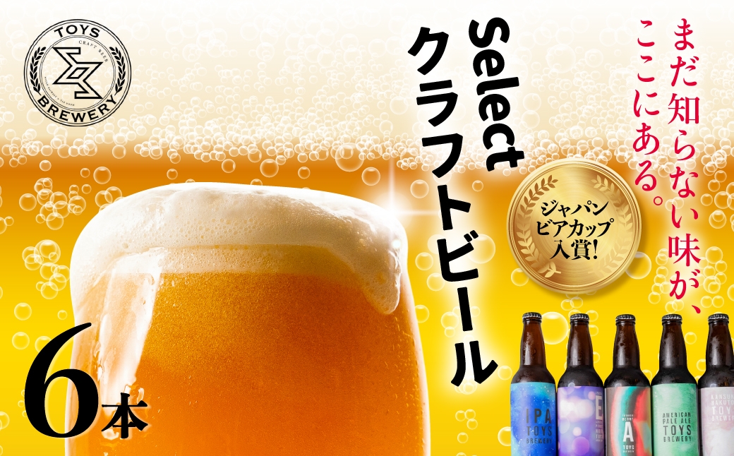 
                  JBC入賞 クラフトビール アソート 6本 セット TOYS BREWERY

                
