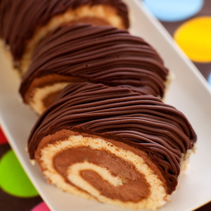 生しょこら モンブラン 1本 AQ026-5 チョコレート ロールケーキ