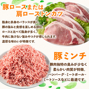 鹿児島県産 豚肉 バラエティー セット (計3.3kg) 鹿児島県産 国産 冷凍【ハピネス】A736