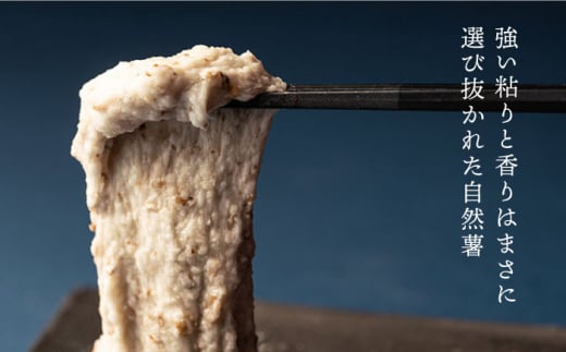 【選び抜いた「粘り」と「香り」】先行予約！自然薯「九千部朱薯」600?〜650?（2本）＜株式会社九千部＞那珂川市 [GAZ001]