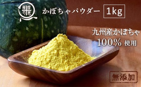 野菜100%パウダー　かぼちゃ（九州産）　1kg 1263