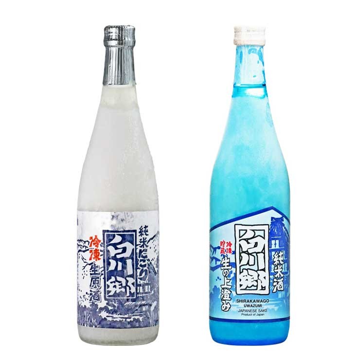 
                  純米にごり白川郷生酒「冷凍呑みくらべセット」720ml×2本セット
                