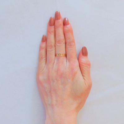 ふるさと納税 山梨県 K10YG Fidel リング(サイズ4号) |  | 03