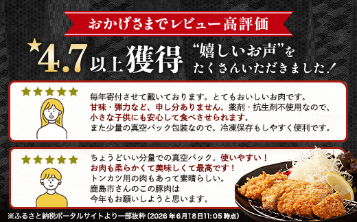 SPFプレミアムポーク芳寿豚バラエティセット（とんかつ・スライス・ウィンナー 佐賀県 鹿島市 B-207