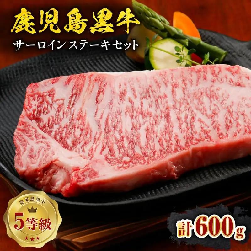 鹿児島黒牛 サーロイン ステーキ 計600g（ A-101 ） C069-002 肉 牛肉 冷凍