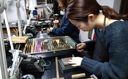 彫金 刻印 リング 制作 体験 コース 2名 FABBRICA OSAWA ／ 体験チケット