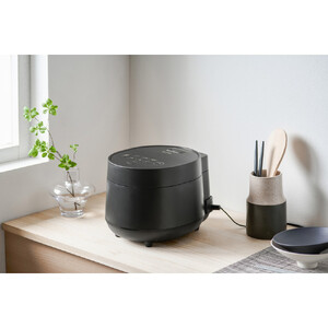 ジャー 炊飯器 3合 アイリスオーヤマ RC-MGB30-B ブラック ｜ 炊飯器