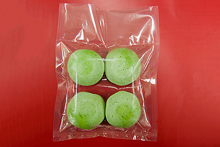 よもぎ餅（粒あん入り）6P：B010-130