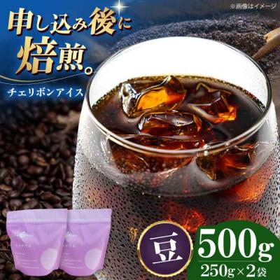 ふるさと納税 大洲市 コーヒー豆 チェリボンアイス 500g (250g×2袋)[AGCU013-1]