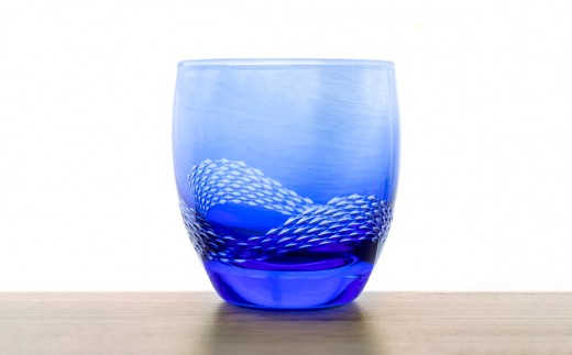 
                  浅草切子 aquatic「回遊さざ波 丸オールド青藍」| 切子 花切子 切子ガラス ガラス工芸 グラス ガラス コップ 手作り ぐい呑み 家飲み 酒器 ハンドメイド 手作り ギフト 贈答 プレゼント
                