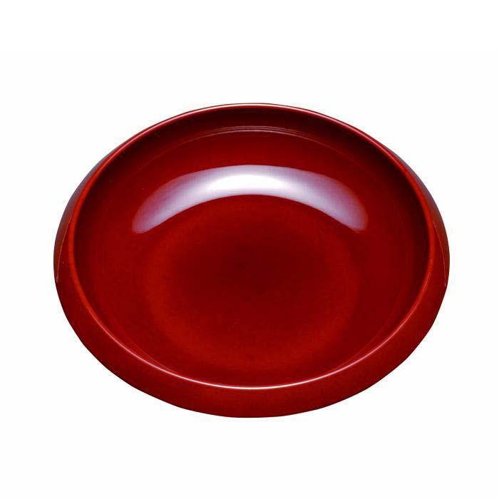 7.5寸 菓子鉢 総春慶塗(コマ型)【YG72】　CC170