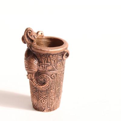 ふるさと納税 山梨県 【Do_goods】縄文時代の神々を身近に　神像筒形土器の純銅ミニオブジェ　659-316 |  | 02