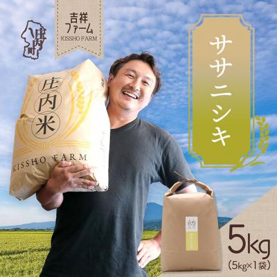 ふるさと納税 庄内町 吉祥ファーム ササニシキ 5kg 令和7年産 2025年産 ブランド米
