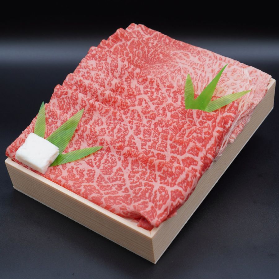 ＜近江肉の廣田＞A5ランク近江牛　赤身　すきやき用（モモ）500ｇ