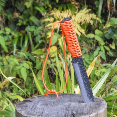 ふるさと納税 南国市 土佐鍛 焚き火遊び鉈フルタング【剣型/オレンジ】 |  | 03