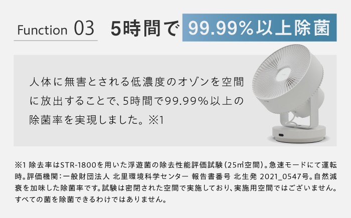 cado サーキュレーター STREAM 除菌 家電 国産 ジャパン 日本製