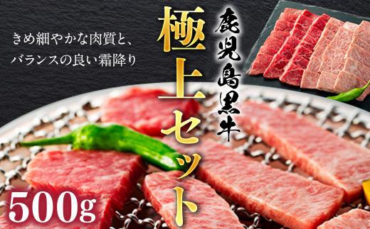 鹿児島黒牛極上セット（焼肉）500ｇ/1パック U603