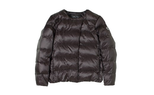 ＜WOMEN＞ 北海道ダウン ： RETAR NUY ／ レタールヌイ ［CISE WOMEN ／ チセ ウーマン］ DOWN CARDIGAN ［BLACK ／ Sサイズ］ 【2025年11月下旬より発送開始】 ダウンカーディガン カーディガン ダウン ダウンコート ダウンジャケット コート レディース 北海道 小樽市