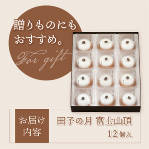 富士山頂 12個入 しっとりスポンジ 濃厚クリーム 特製カスタードクリーム ホワイトチョコ コーヒー味チョコ 洋菓子 お菓子 スイーツ デザート 静岡県 富士市 [sf084-011]