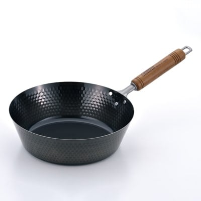 
            鉄製 槌目深型フライパン28cm FC012097
          