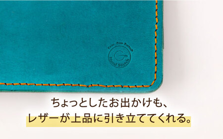 【ブラック】レザーコインケース / コインケース レザー小物 レザー 革 本革小物 小銭入れ 小物【kazu Gee factory】[OBG011-01]