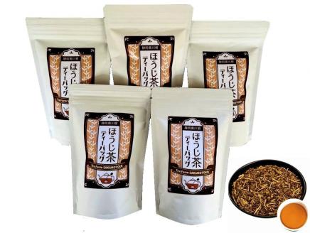 いりたて焙じ茶　紐付きティーバッグ5袋