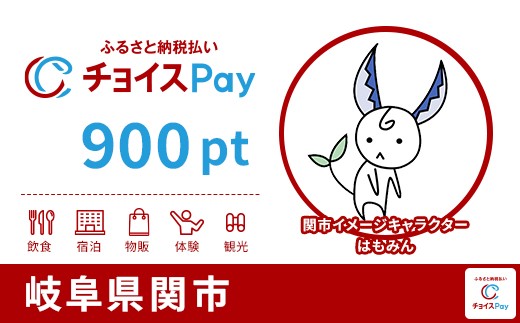 
            関市チョイスPay 900pt【会員限定のお礼の品】
          