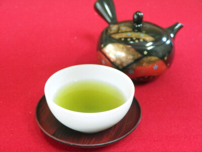 深蒸し茶 2缶 岡部宿 紙缶 静岡茶 贈答 茶