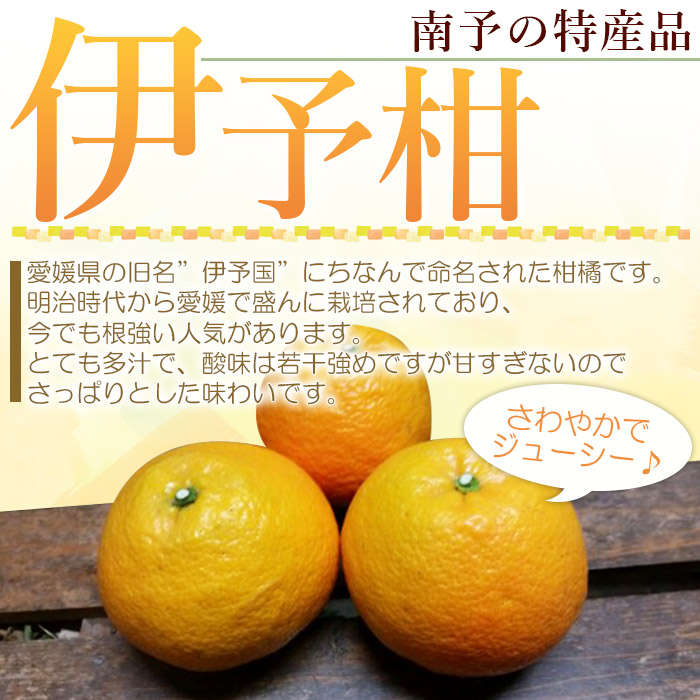 ＜愛媛県西予市産 伊予柑 家庭用 約８kg＞ 訳あり 自宅用 果物 くだもの ミカン 柑橘 フルーツ いよかん イヨカン 産地直送 愛媛県 西予市