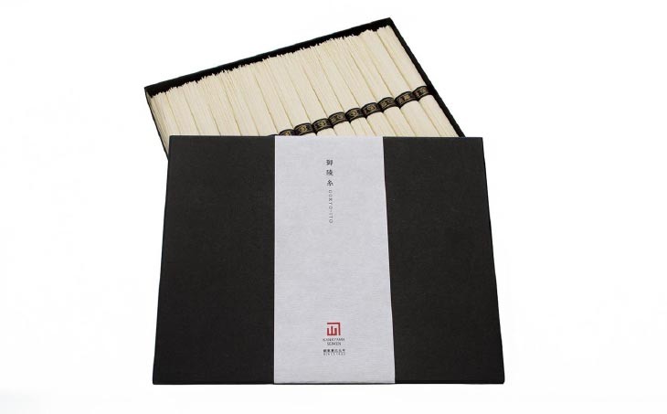 【金山製麺】淡路島手延べ素麺 御陵糸 黒帯（1,500ｇ）