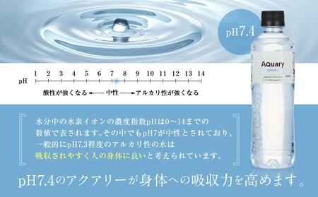 天然水 アクアリー 420ml×42本 (1ケース) | ミネラルウォーター 水 JS001