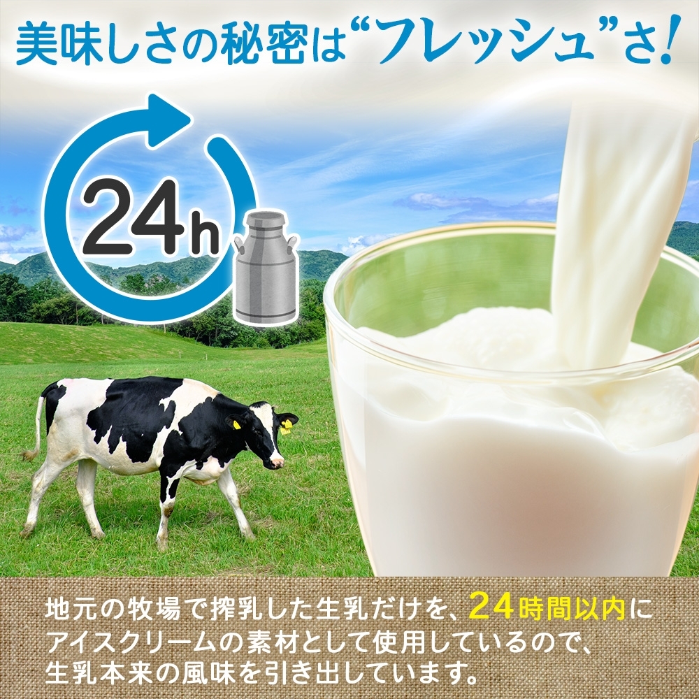 594.アイスクリーム みるく ジェラート ミルク 業務用 2リットル 2L アイス 大容量  手作り 北海道 弟子屈町_イメージ4