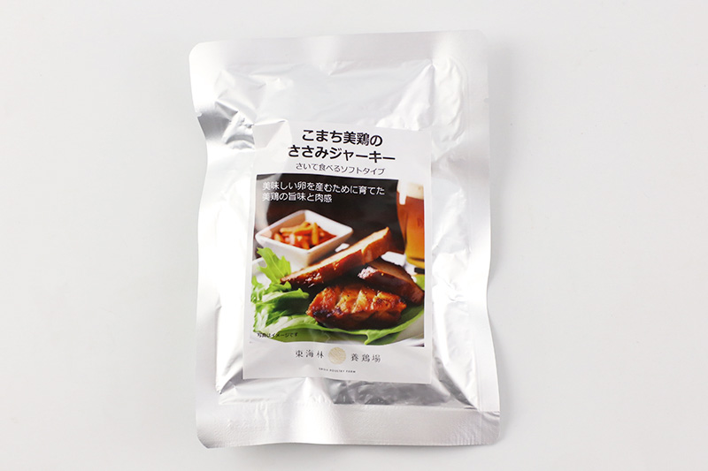 こまち美鶏のささみジャーキー 35g×2パック おつまみ 珍味 おやつ 燻製 ササミ ジャーキー ゆうパケット