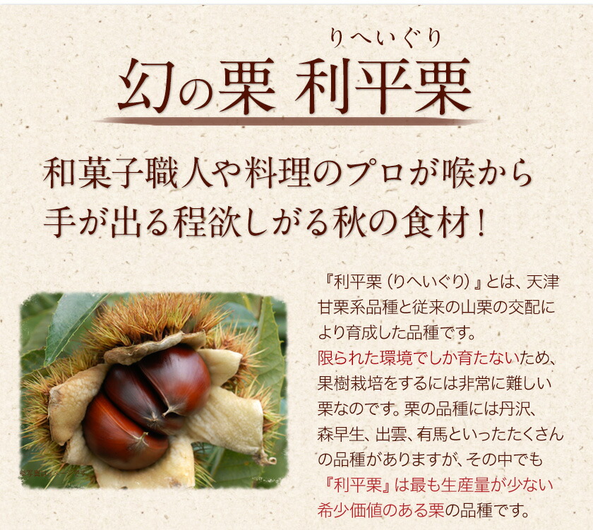 利平栗 熊本県御船町産限定 約2kg(3L-2Lサイズ)《9月下旬-10月上旬頃より出荷予定》送料無料 期間限定 野菜 予約 スイーツ きんとん 甘露煮 渋皮煮 栗ご飯 熊本県御船町_イメージ2