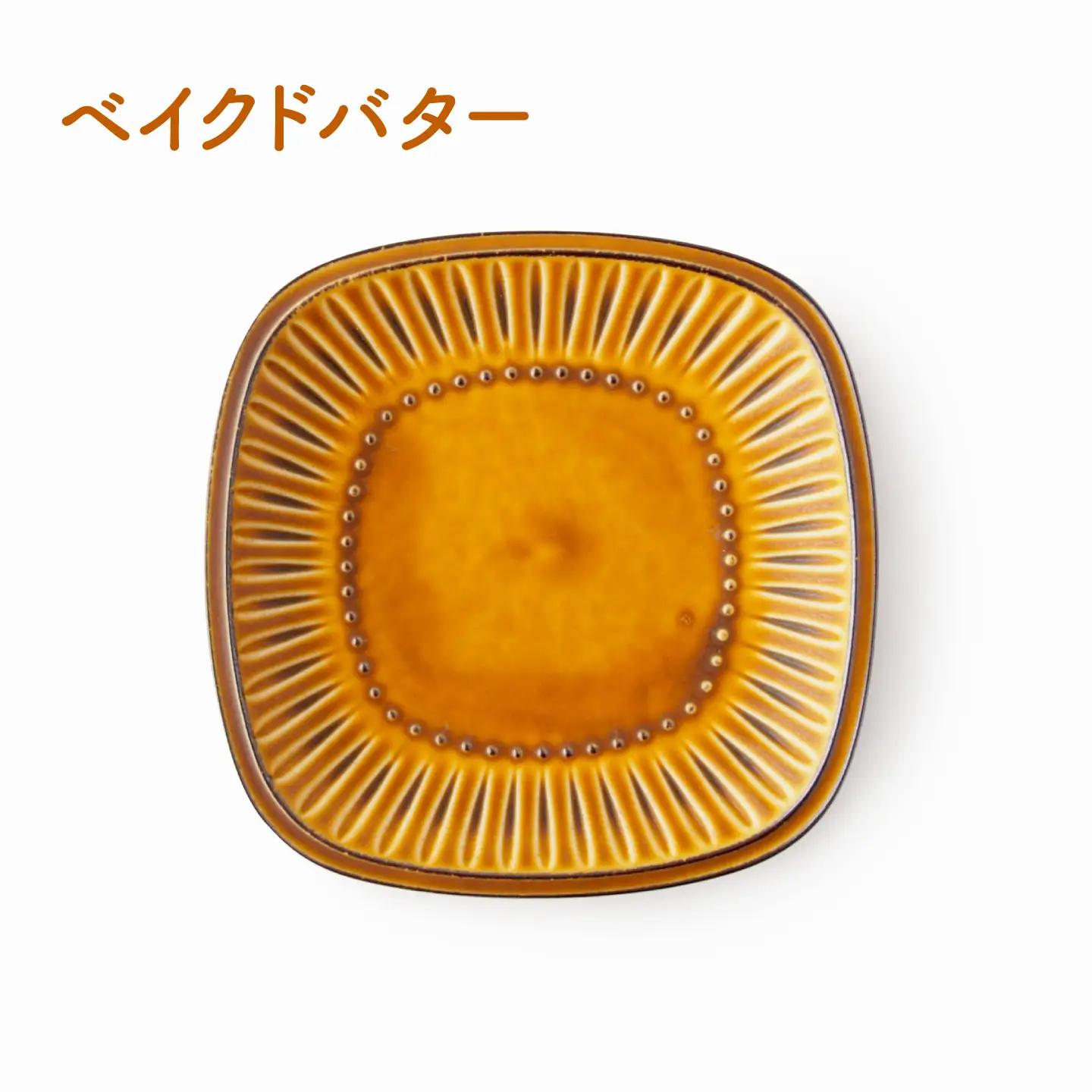 【美濃焼】 miyama. 缶に入ったビスケットのプレート3枚セット 瑞浪市 / ミヤマプランニング 食器 小皿 プレート 皿 デザート皿 カトラリーレスト ティーバッグトレイ アクセサリートレイ[A