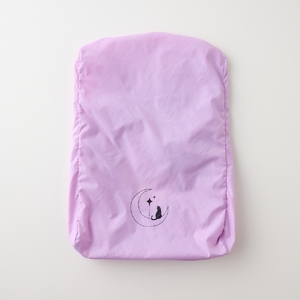 袋一体型 撥水ランドセルカバー (パープル)｜ランドセルカバー 雨の日 入学祝 準備 卒園祝 [1265]