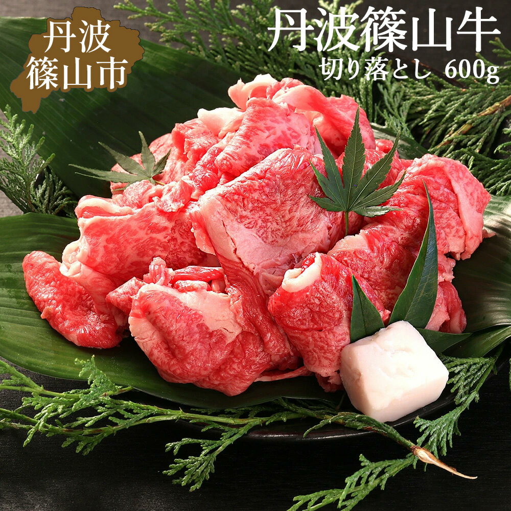 【ふるさと納税】丹波篠山牛 肉 牛肉 切り落とし 600g ( 300g × 2パック ) 兵庫県 丹波篠山市 産直 精肉店直送 高級 ハレの日 贅沢 グルメ 美味しい 冷凍食品