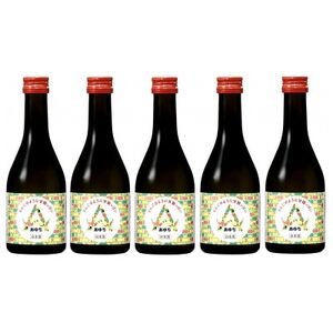 【りんごのように甘酸っぱい日本酒】あゆち300ml 5本セット【1606312】