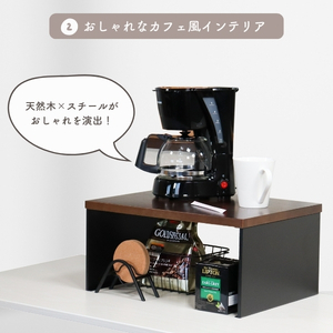 トースターラック 天板耐荷重 5kg 天然木天板 燕三条 【018S105】