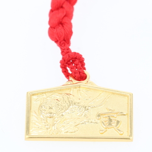 [K18] 干支絵馬根付 (12種) (柄：寅)