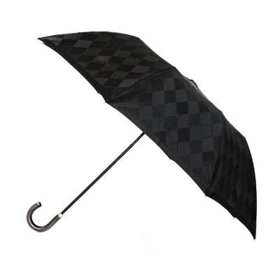 ふるさと納税 富士河口湖町 槙田商店【紳士晴雨兼用】折りたたみ傘 monotone アーガイル |  | 01