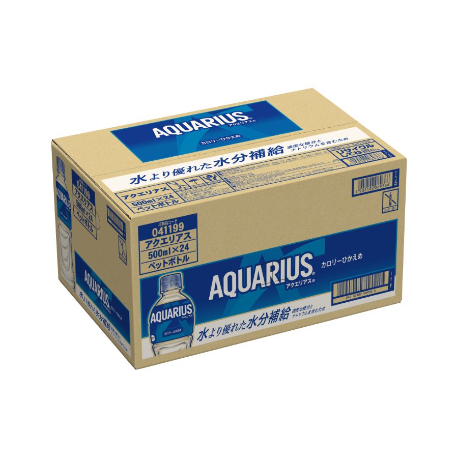 アクエリアス500mlPET×24本入り　定期便6カ月コース