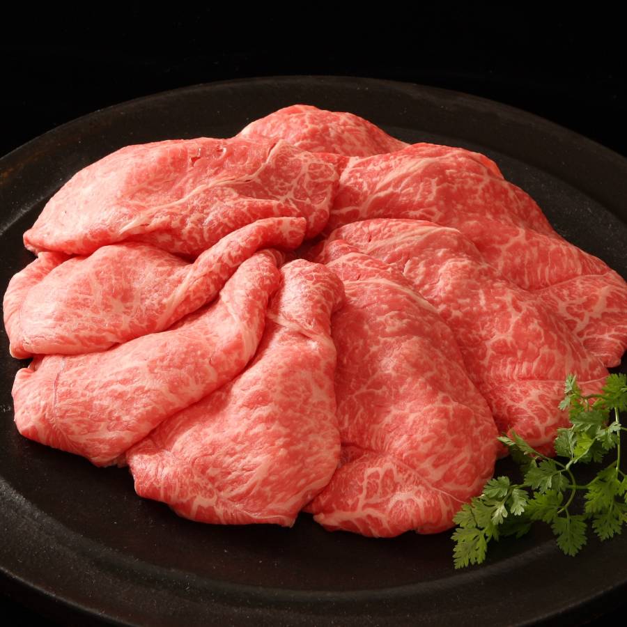 ＜帝神志方ミート＞A5ランク「神戸牛」すき焼き用4種セット（もも・かた・ロース・ばら）各200g（計800g）