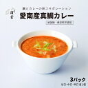 【ふるさと納税】 愛南産 真鯛 カレー 3パック カレーライス 加工食品