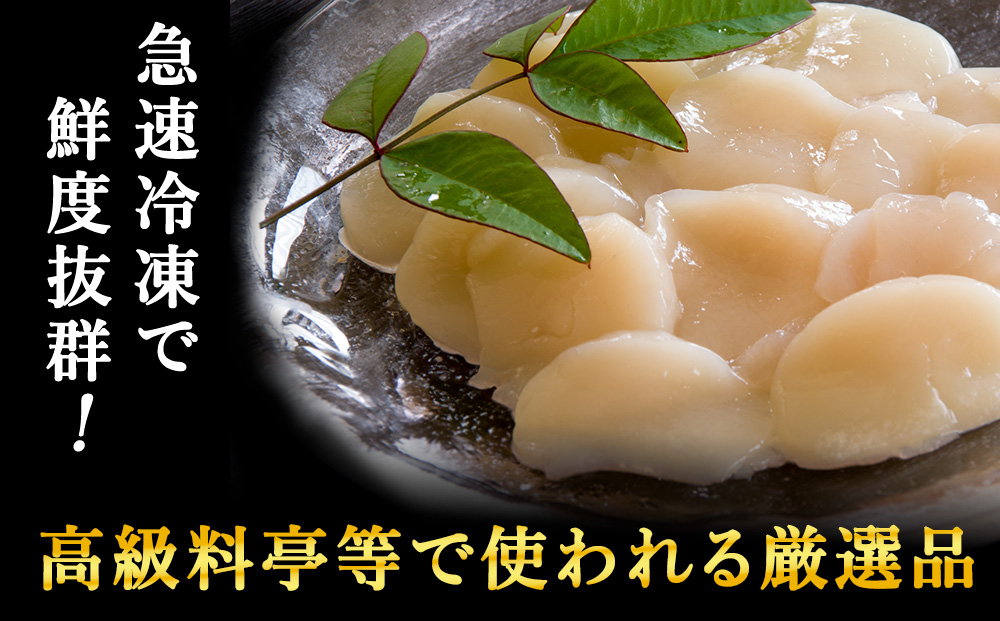 【5月発送】【厳選品】ホタテ貝柱 600g（200×3）