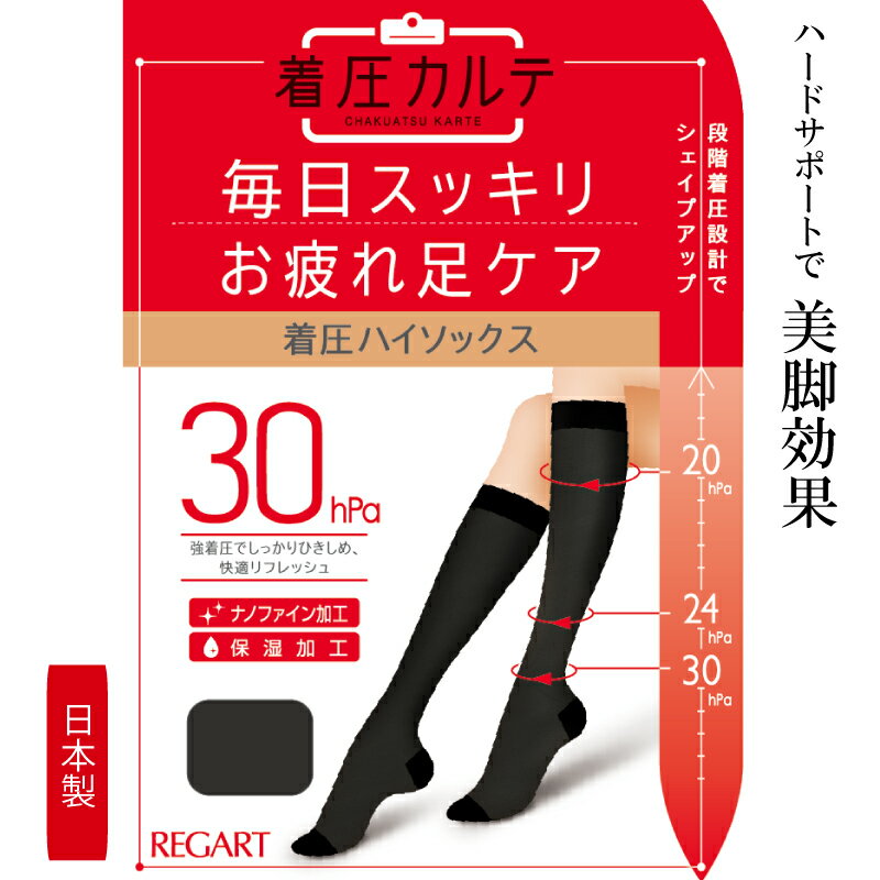 【ふるさと納税】 【メディックピエドシリーズ】着圧ハイソックスS~Mサイズ ブラック ベージュ ソックス くつした 靴下 日用品 美容 着圧ソックス 生活用品 健康用品 健康グッズ スポーツ 旅行 トラベル