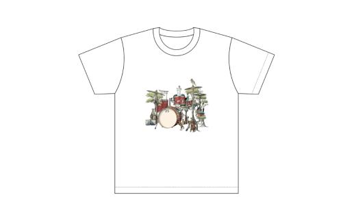 【フルカラー/XLサイズ】JAZZinFUCHUと府中市の協働が奏でるハーモニーTシャツ